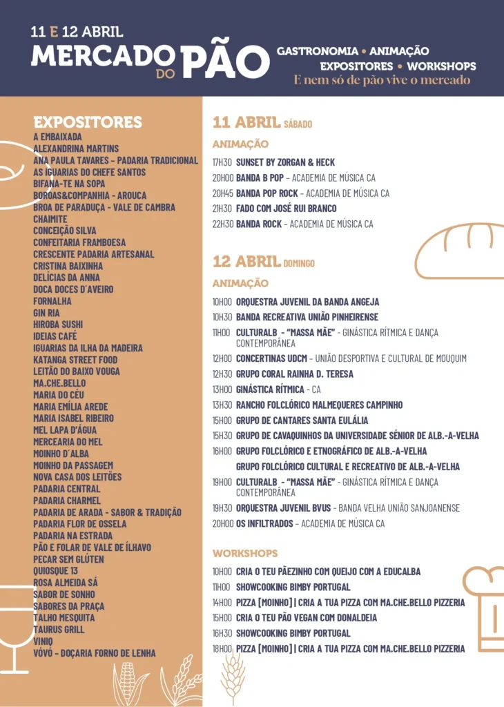 Mercado do Pão 2026 em Albergaria-a-Velha
