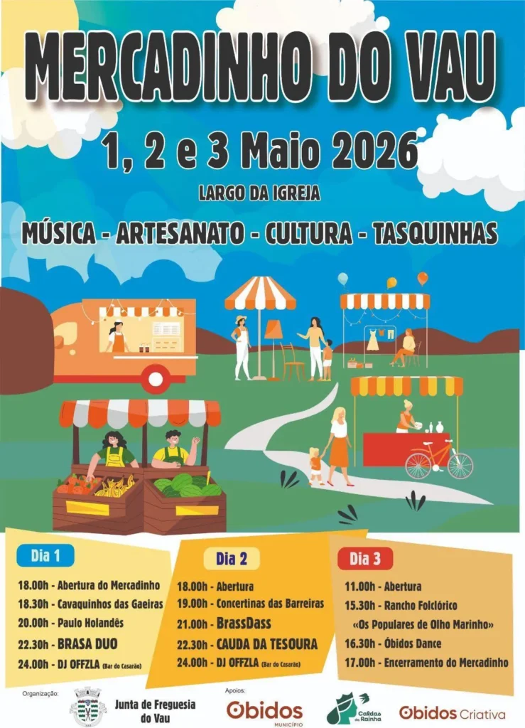 Mercado de Vau, Óbidos 2026