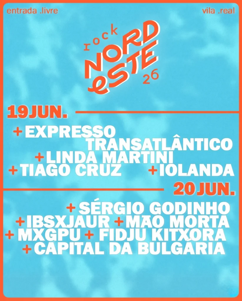 Rock Nordeste 2026 em Vila Real