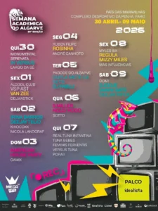 Semana Académica do Algarve 2026 em Faro