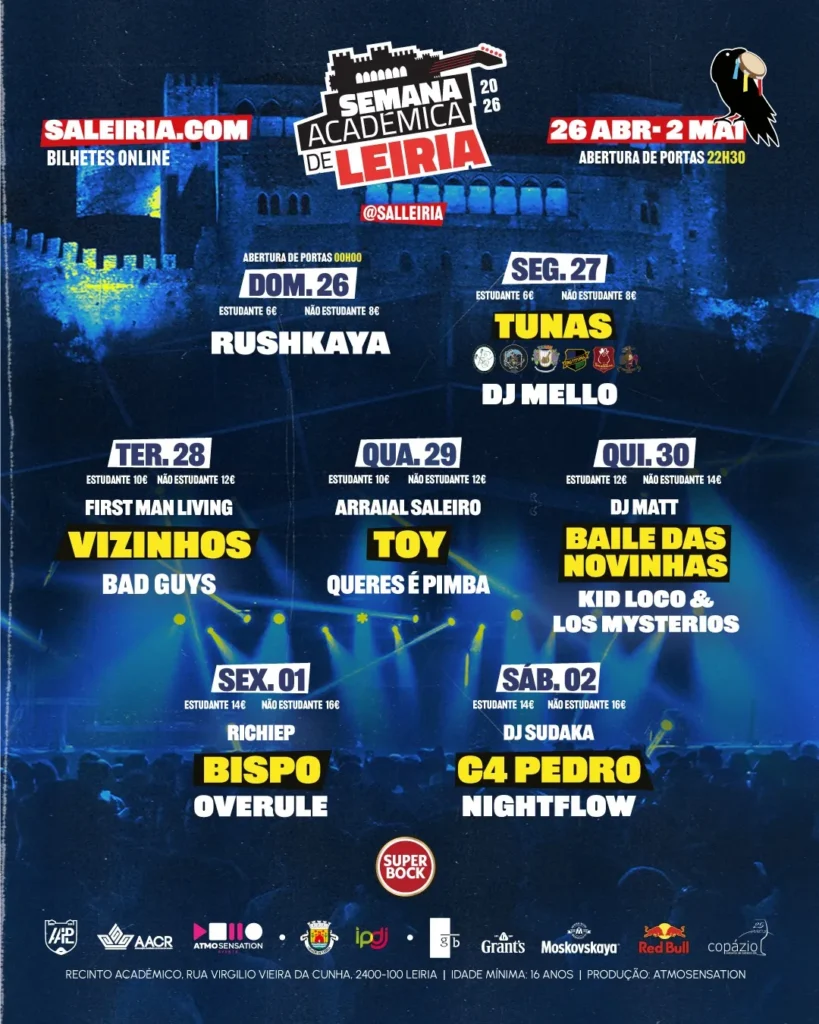 Semana Académica de Leiria 2026