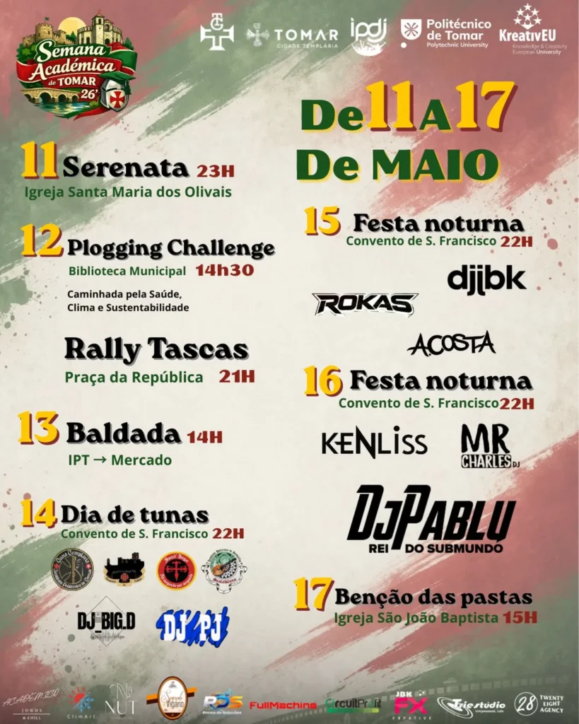 Semana Académica de Tomar 2026