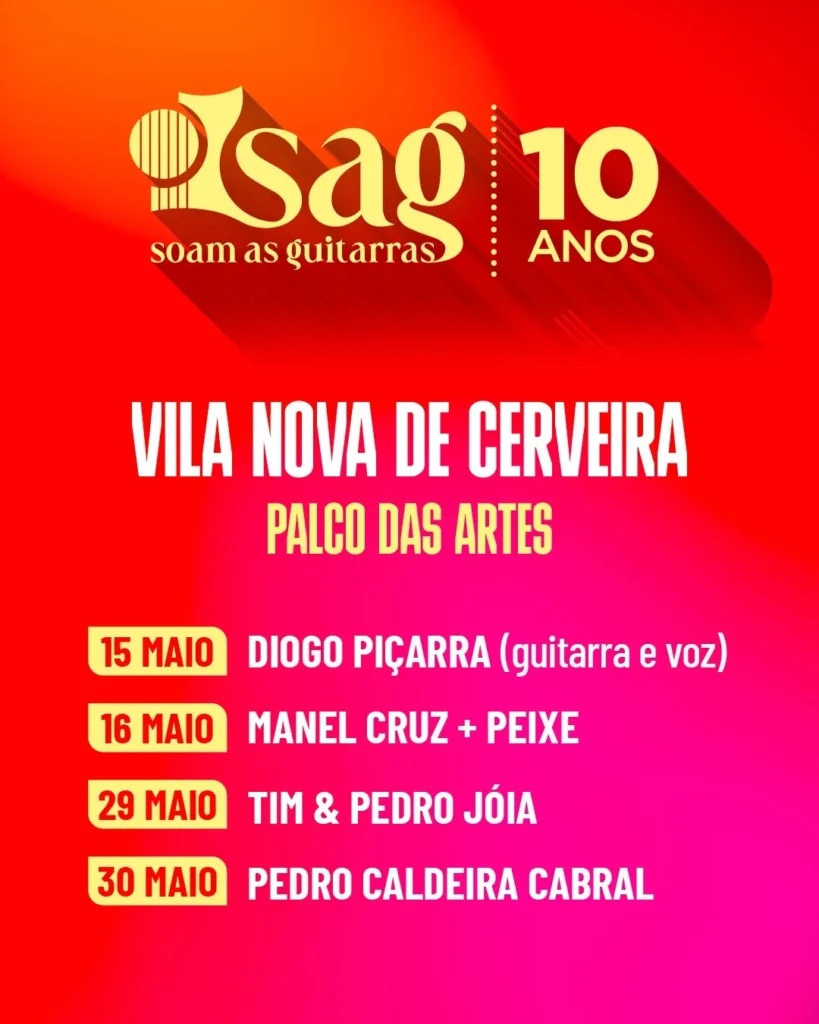 Soam as Guitarras 2026 em Vila Nova de Cerveira