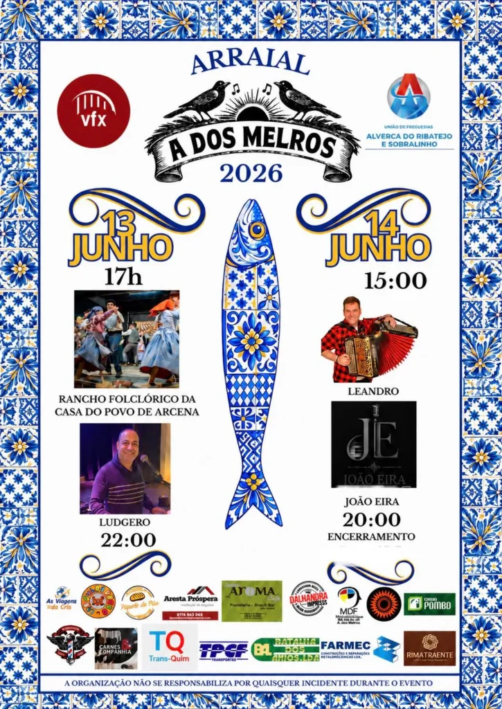 Arraial de A dos Melros 2026