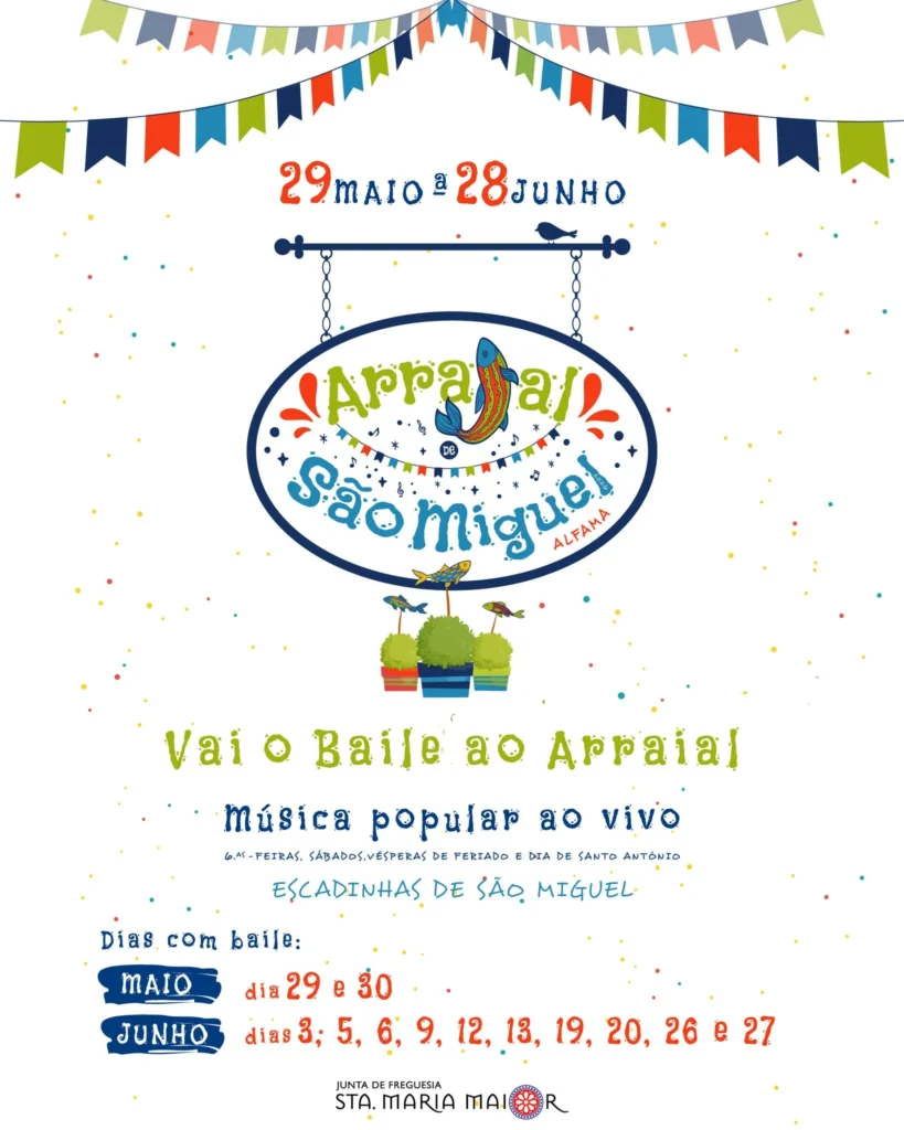 Arraial de São Miguel 2026 em Alfama