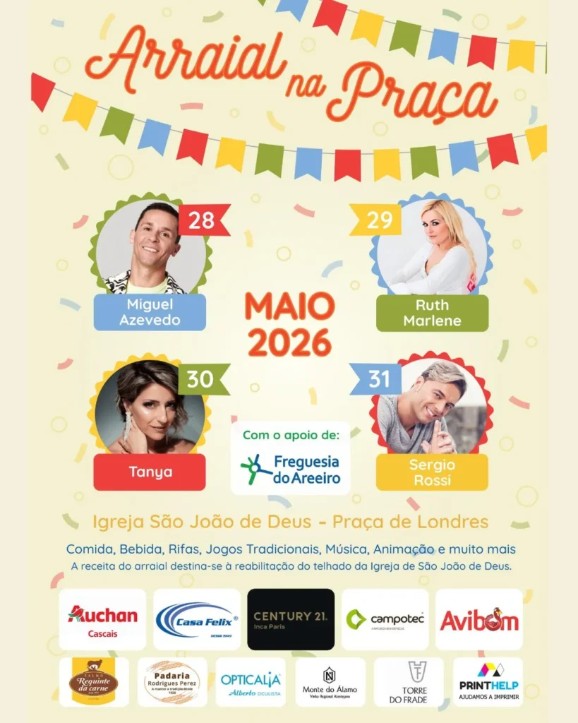 Arraial do Areeiro 2026