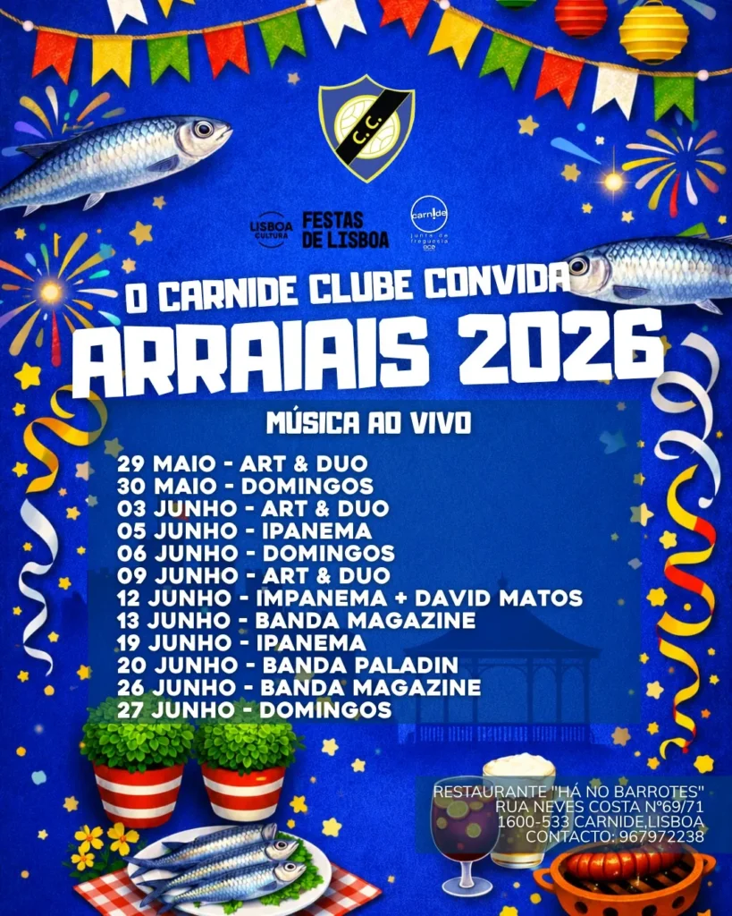 Arraial de Carnide 2026
