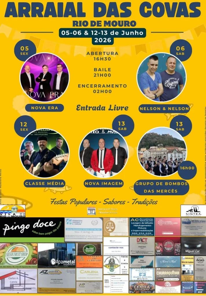 Festas de Rio de Mouro (Arraial das Covas) 2026