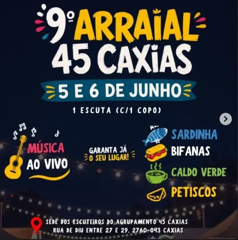 Arraial Escutista de Caxias 2026