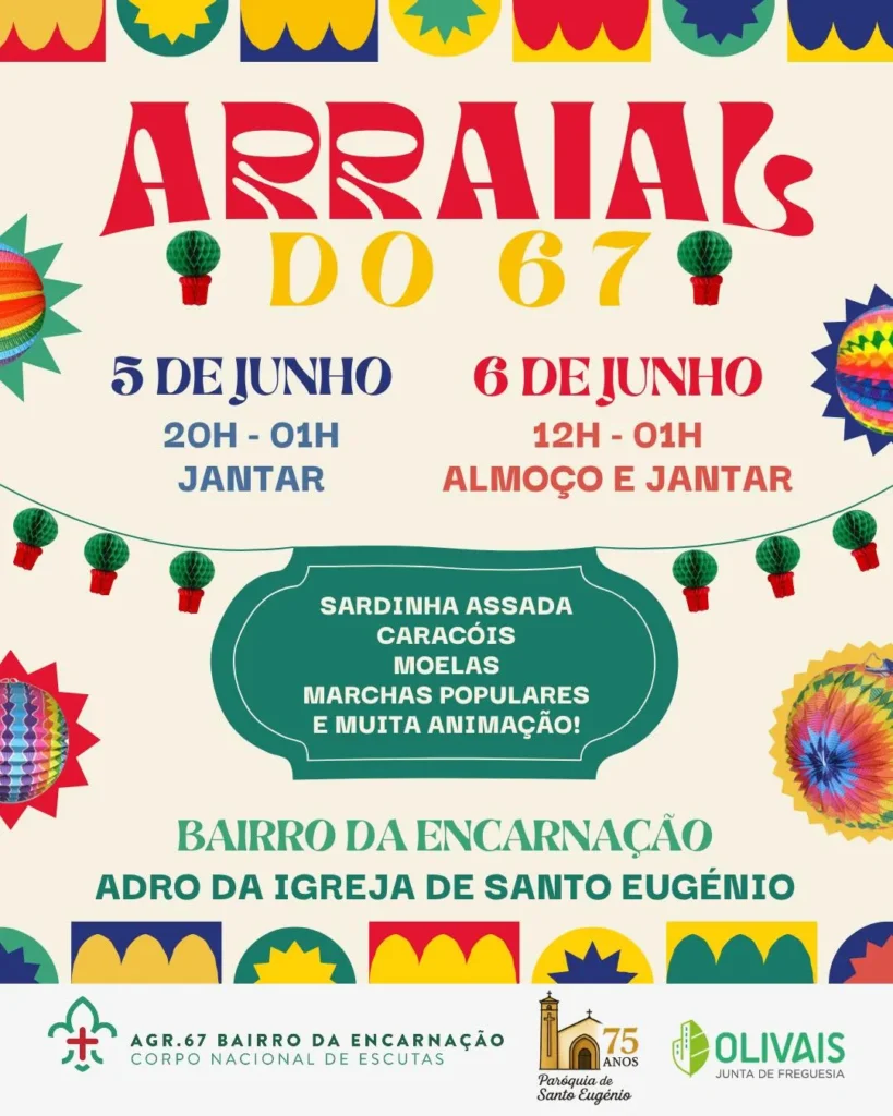 Arraial Escutista dos Olivais 2026 em Lisboa