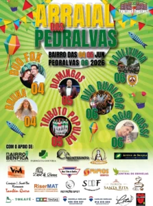 Arraial das Pedralvas 2026