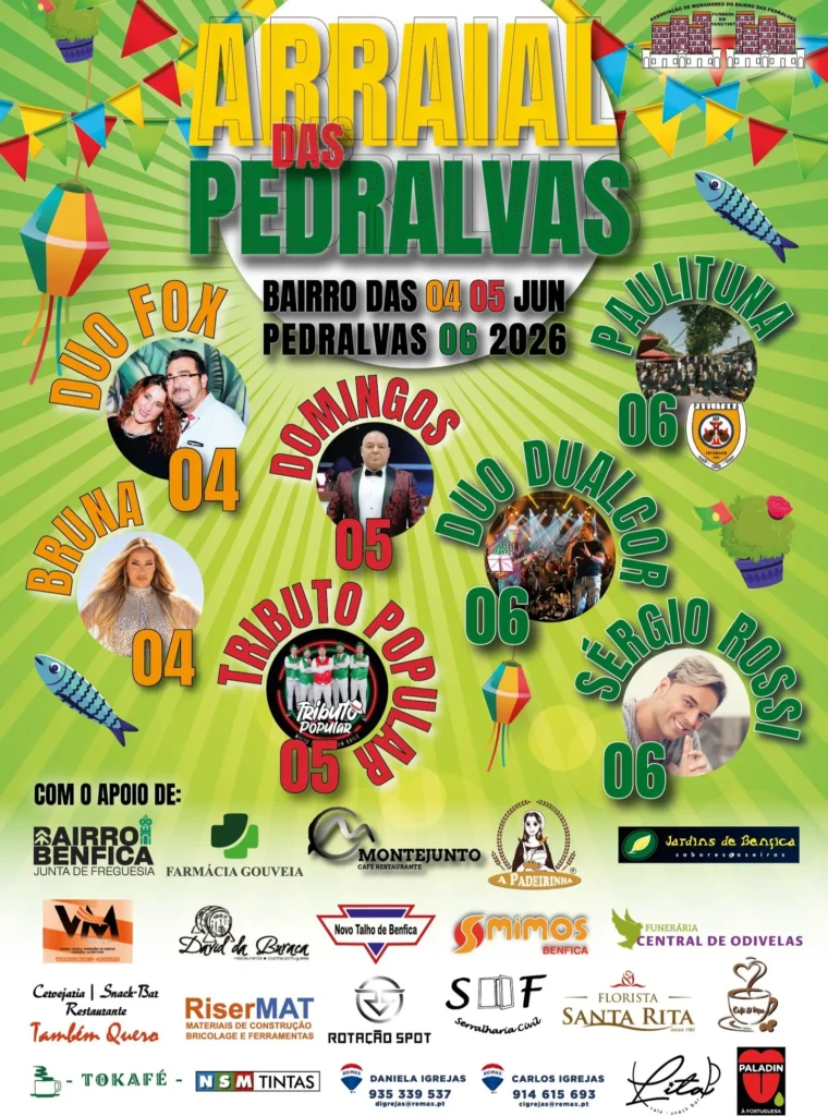Arraial das Pedralvas 2026