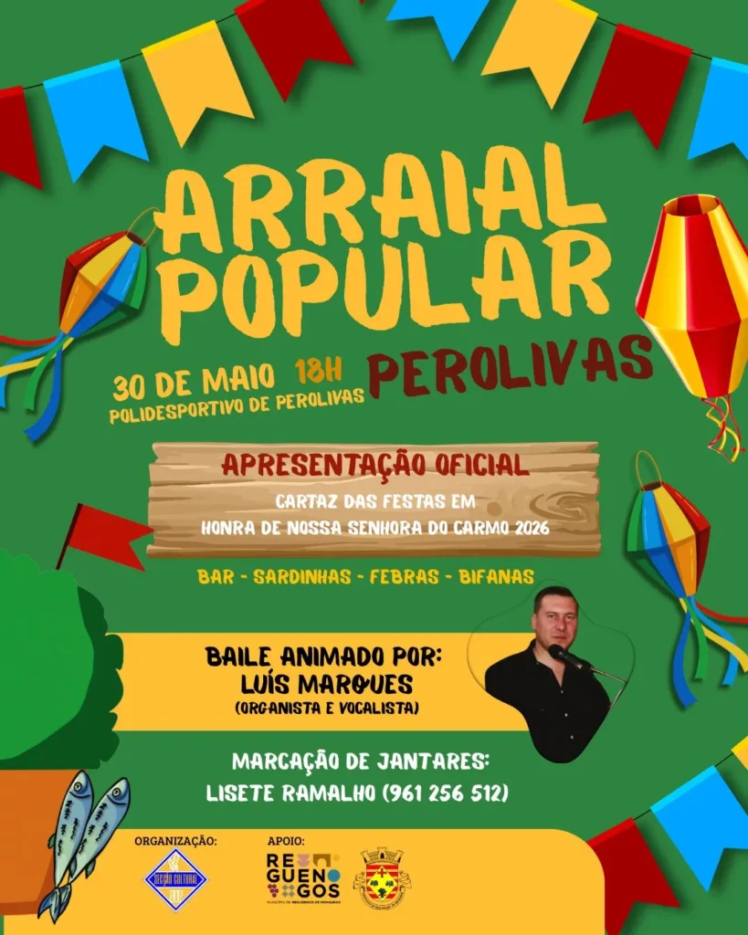 Arraial Popular de Perolivas 2026