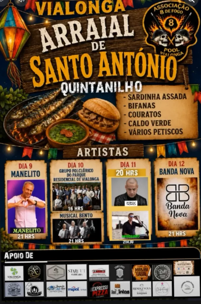 Arraial de Quintanilho 2026