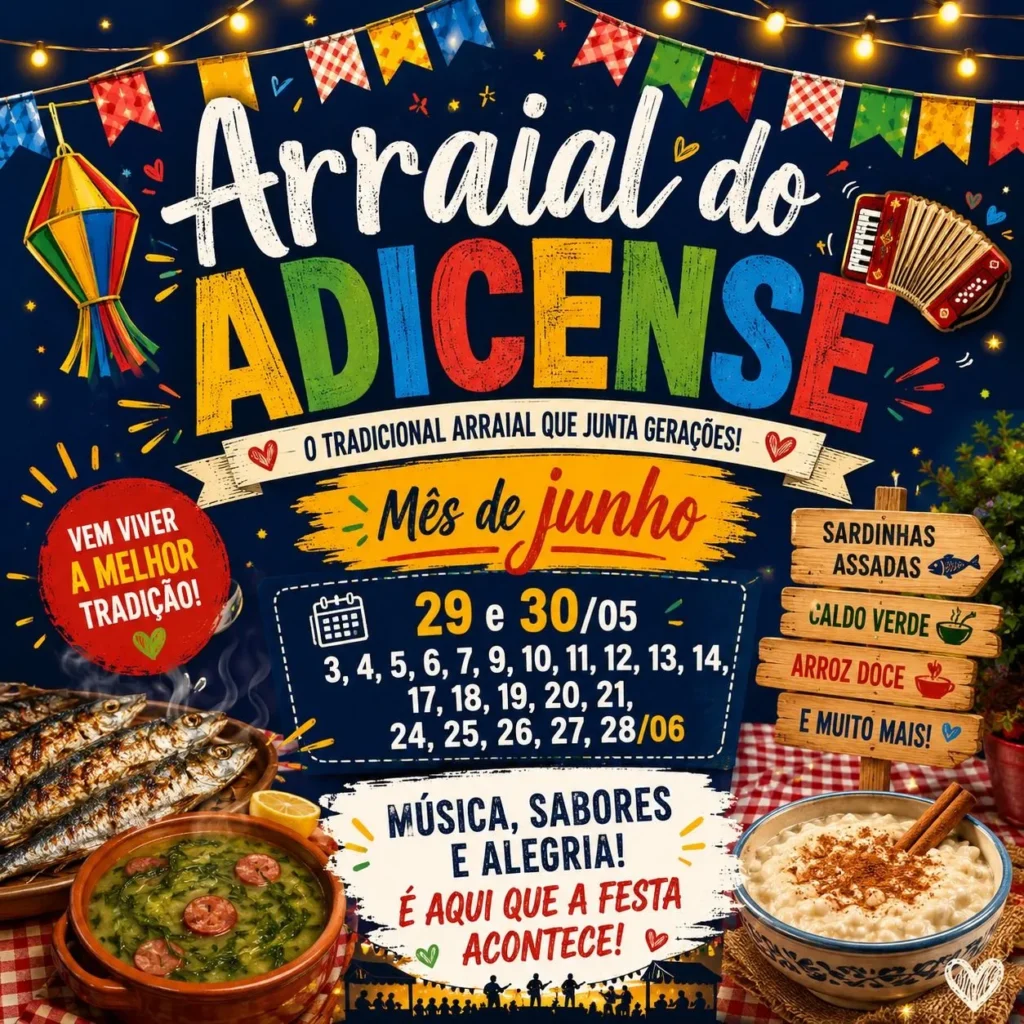 Arraial Adicense 2026 em Alfama, Lisboa
