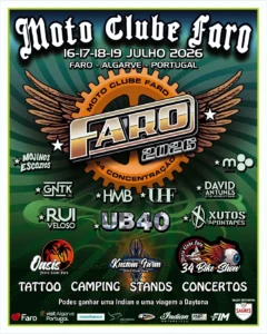 Concentração Motard de Faro 2026