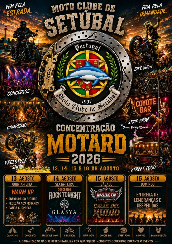 Concentração Motard de Setúbal 2026
