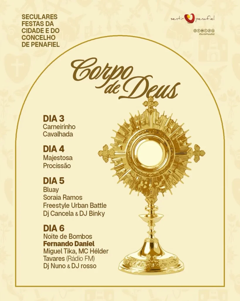 Festas de Penafiel (Corpo de Deus) 2026