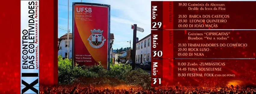 Festa das Coletividades 2026 em Souselas