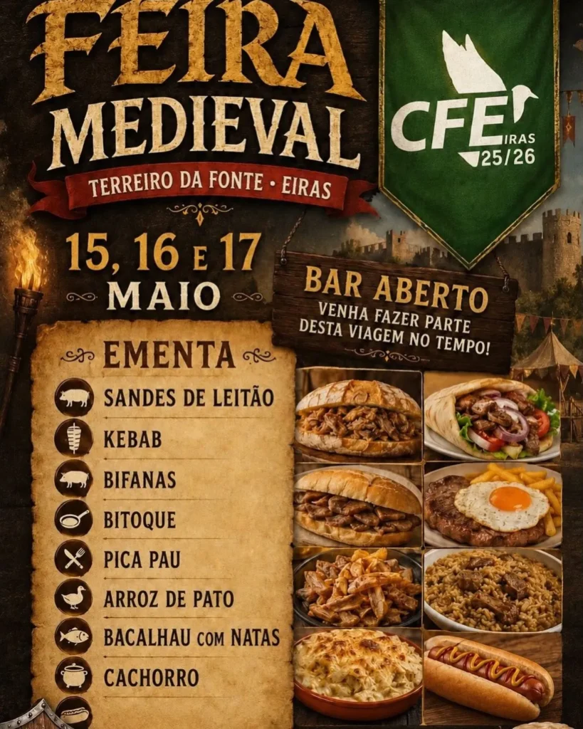 Feira Medieval de Eiras 2026