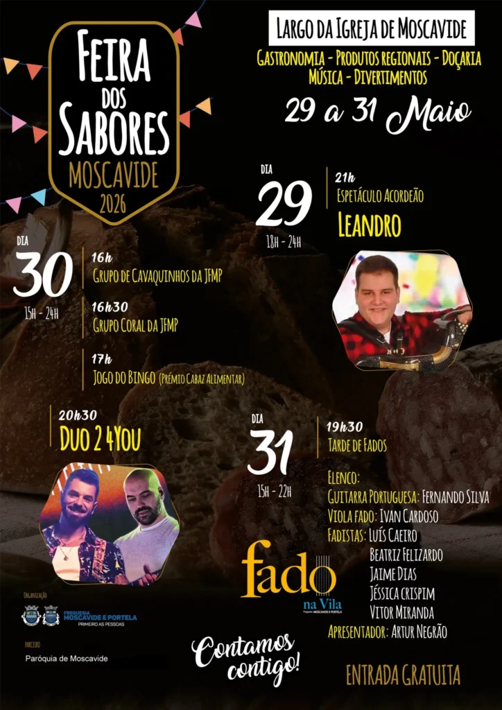 Feira dos Sabores de Moscavide 2026