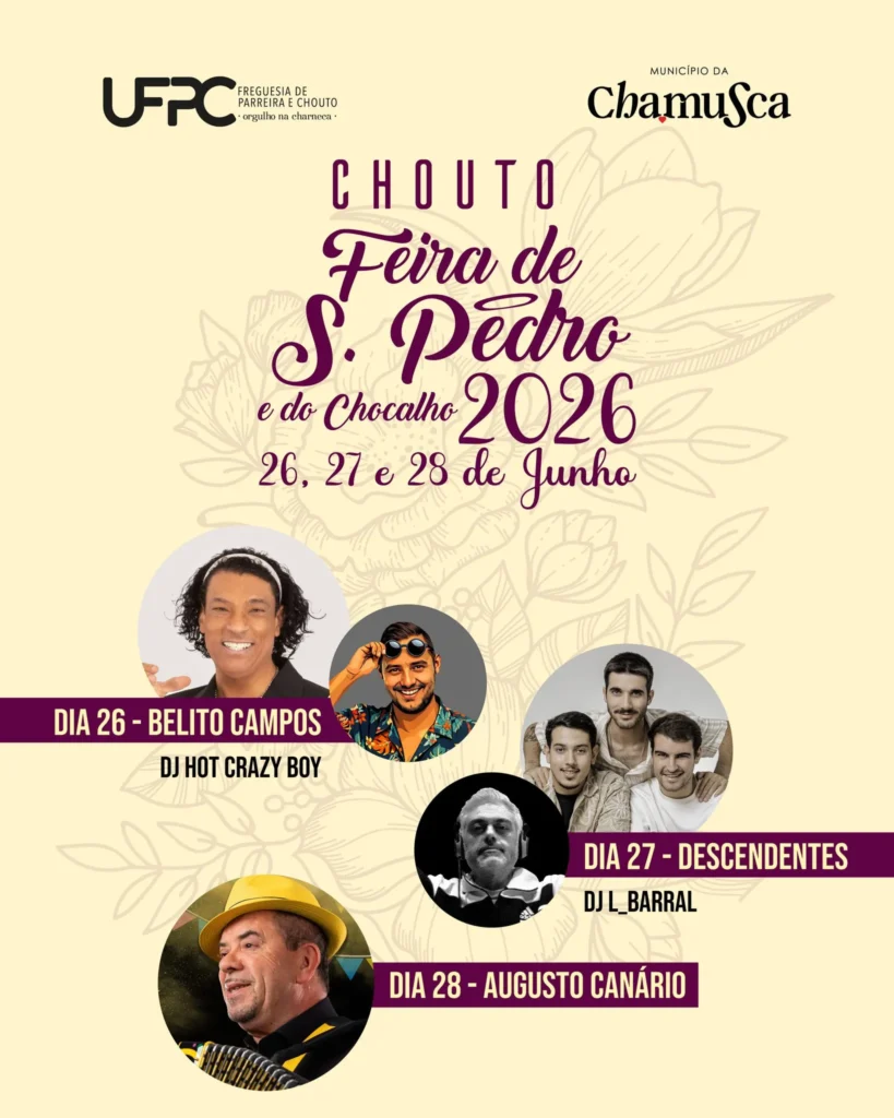 Festas de Chouto, Chamusca (São Pedro) 2026