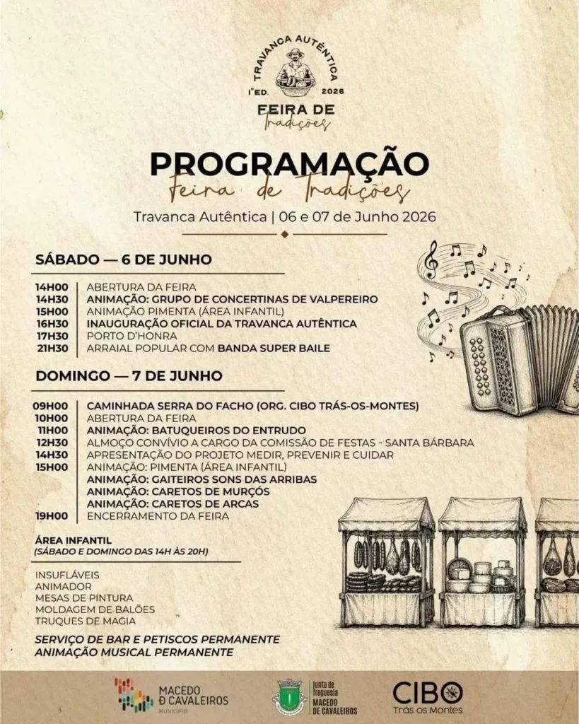 Festas de Travanca, Macedo de Cavaleiros (Tradições) 2026