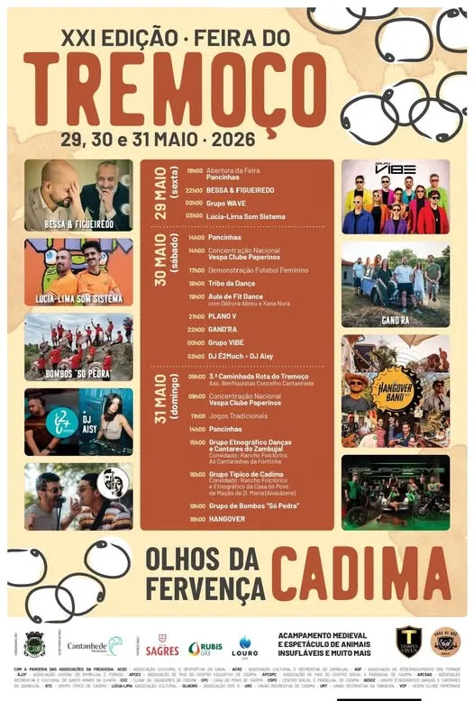Festas de Cadima (Tremoço) 2026