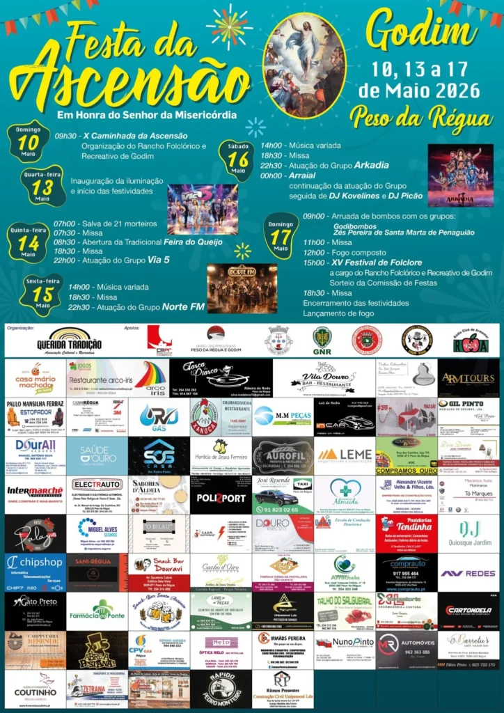 Festas de Godim (Ascensão) 2026
