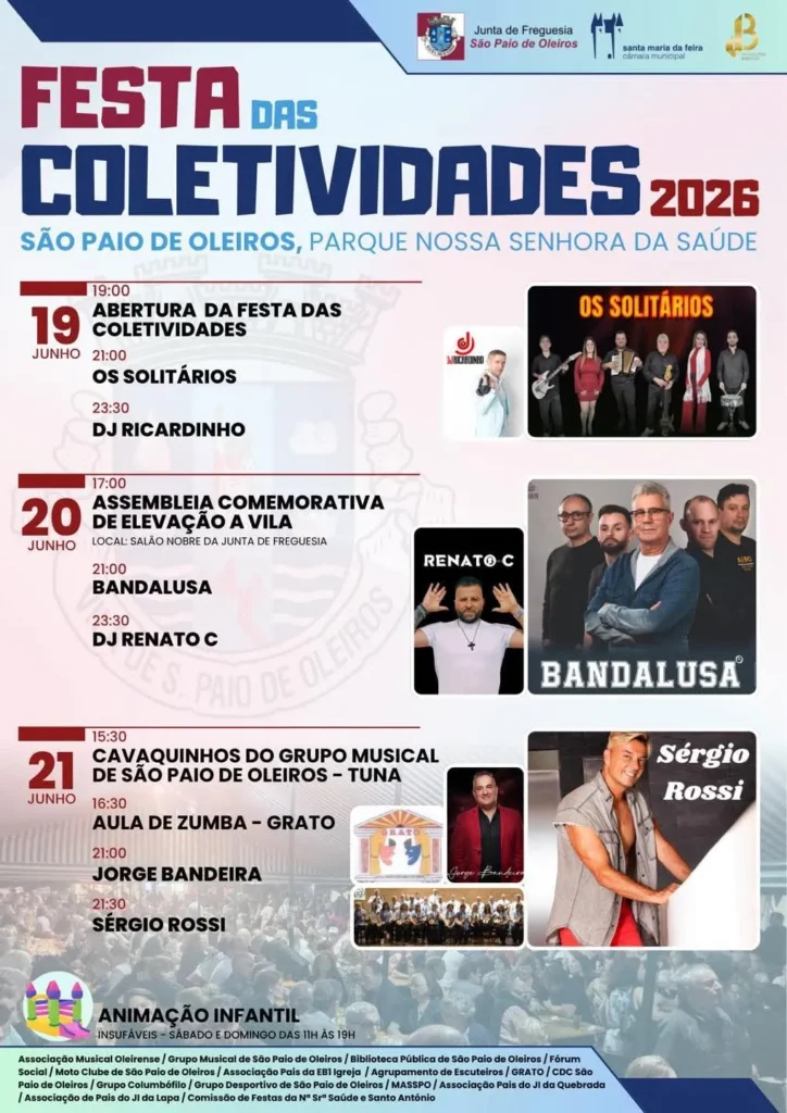 Festas de São Paio de Oleiros (Coletividades) 2026