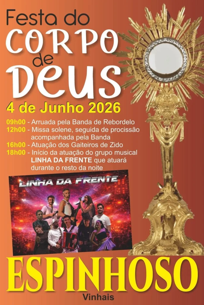 Festas de Espinhoso, Vinhais (Corpo de Deus) 2026