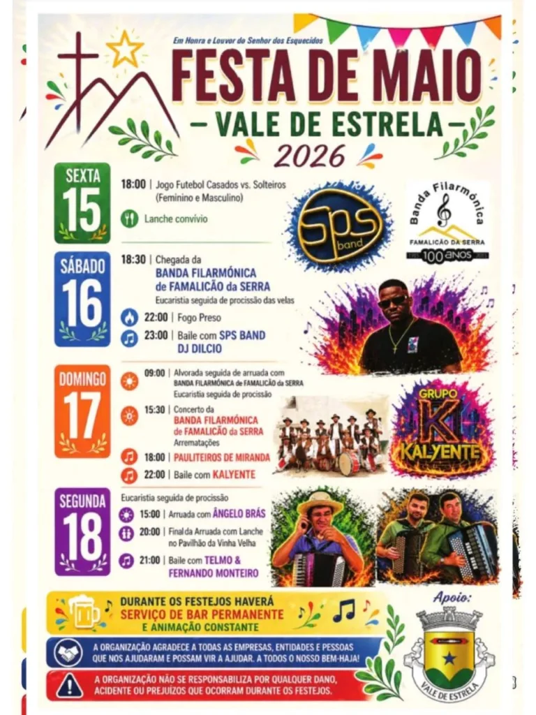 Festas de Vale de Estrela (Maio) 2026