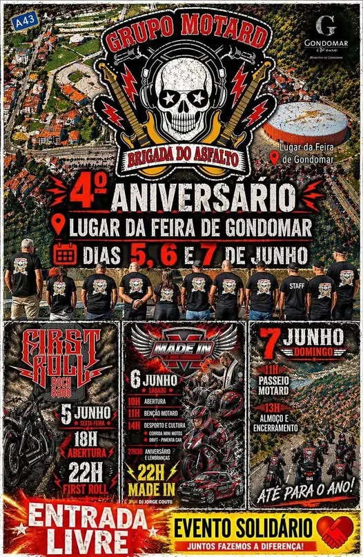 Concentração Motard de Gondomar 2026