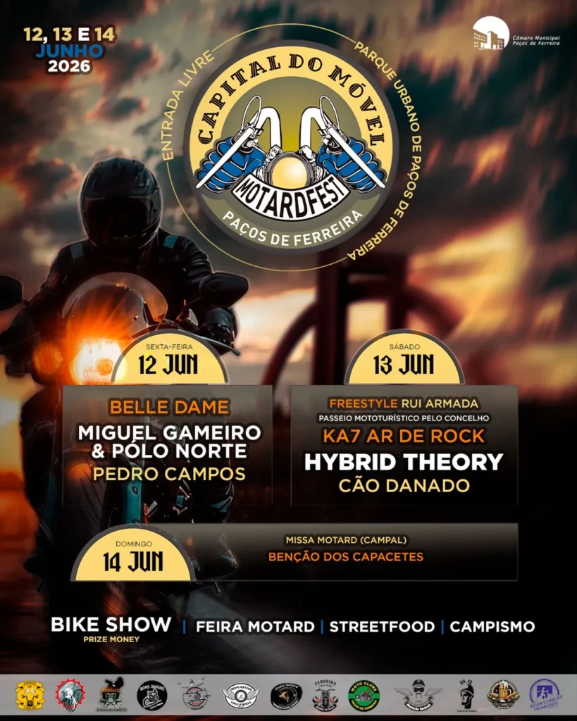 Festa Motard de Paços de Ferreira 2026