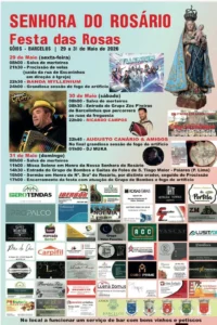 Festas de Góios, Barcelos (Senhora do Rosário) 2026