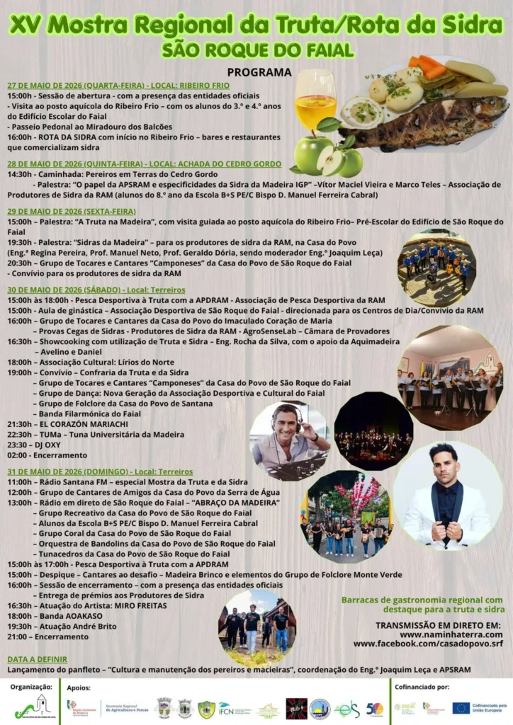 Festa de São Roque do Faial (Truta) 2026
