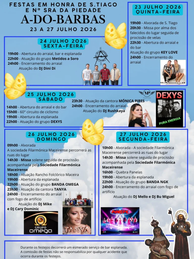 Festas de A-do-Barbas (São Tiago) 2026