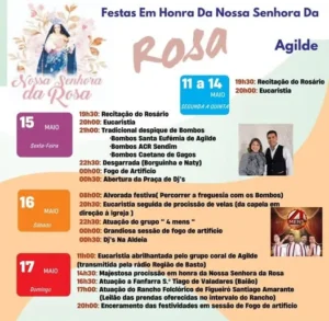 Festas de Agilde (Senhora da Rosa) 2026