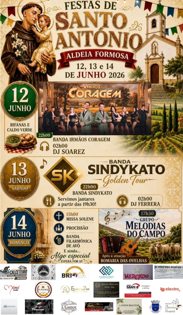 Festas de Aldeia Formosa (Santo António) 2026