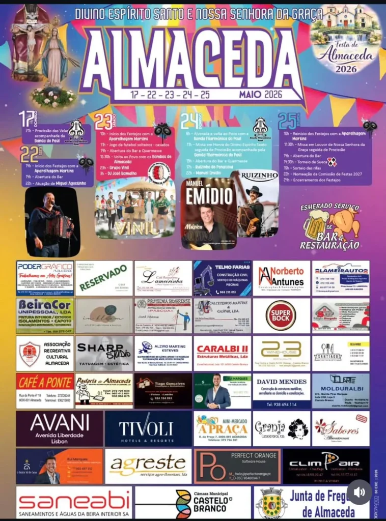 Festas de Almaceda (Divino Espirito Santo) 2026