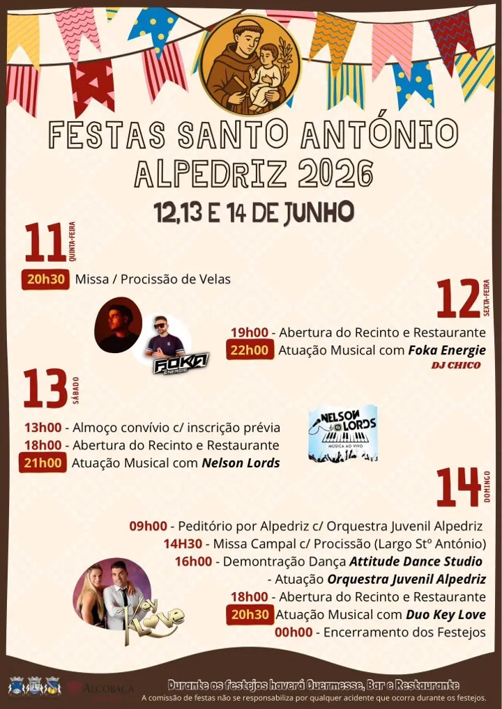 Festas de Alpedriz (Santo António) 2026