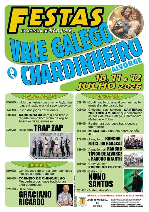 Festas de Alvorge (São José) 2026