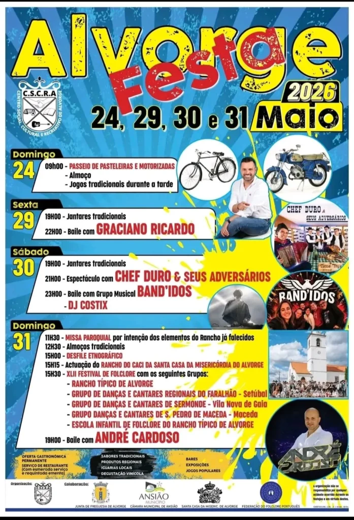 Festas de Alvorge 2026