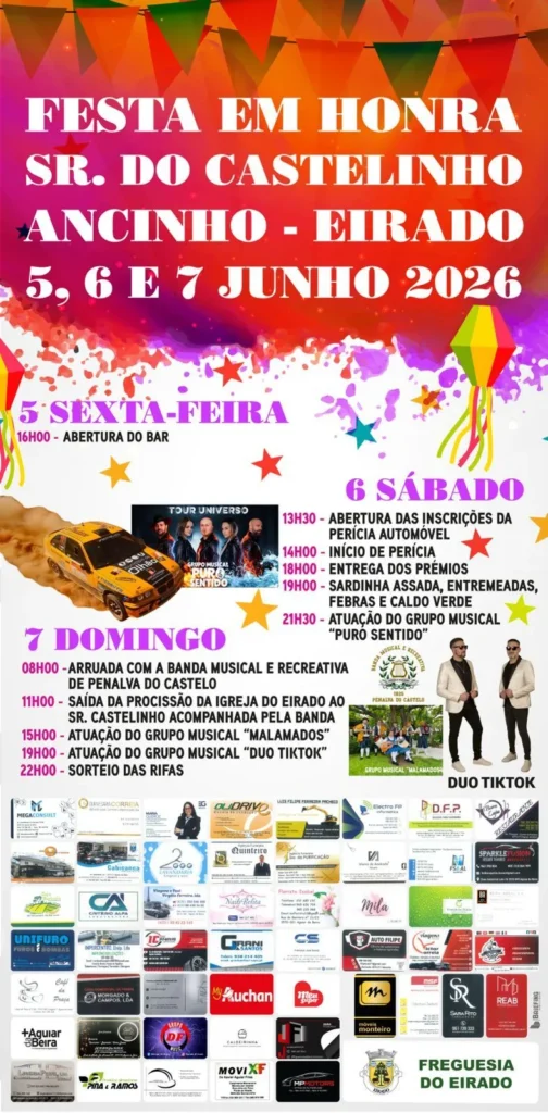 Festas de Ancinho - Eirado (Senhor do Castelinho) 2026