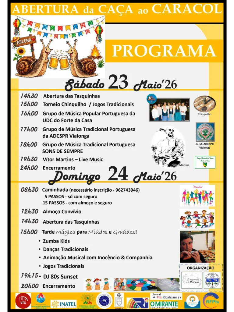 Festas de Arcena 2026