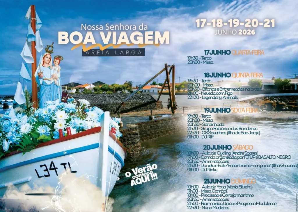 Festas de Areia Larga (Senhora da Boa Viagem) 2026