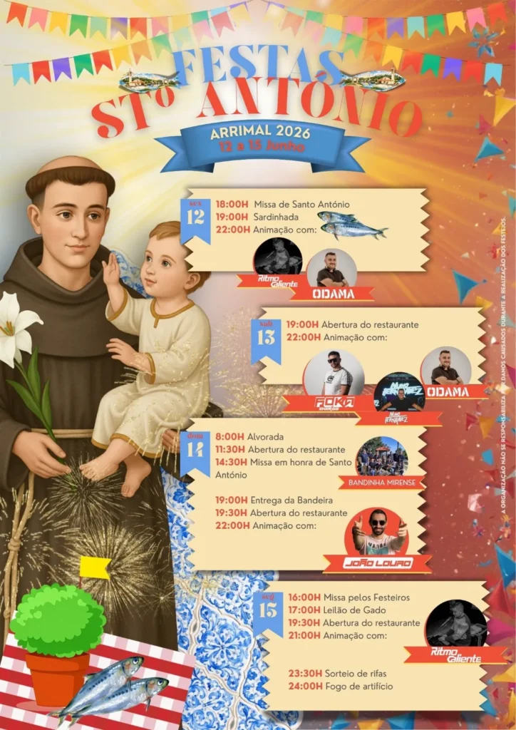 Festas de Arrimal (Santo António) 2026