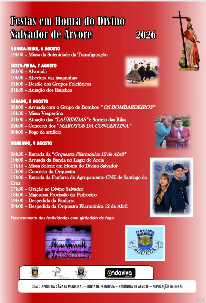 Festas de Árvore (Divino Salvador) 2026