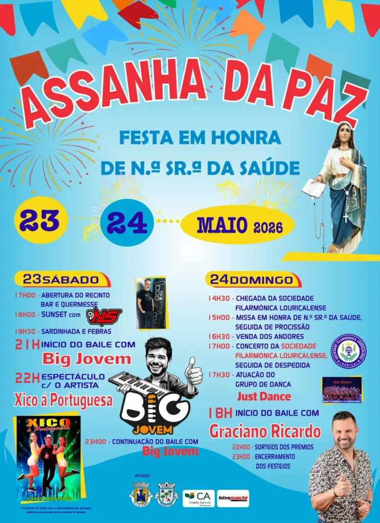 Festas de Assanha da Paz (Senhora da Saúde) 2026