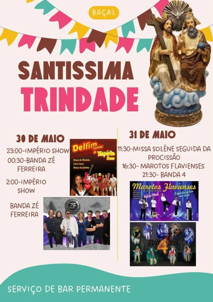 Festas de Baçal (Santissima Trindade) 2026